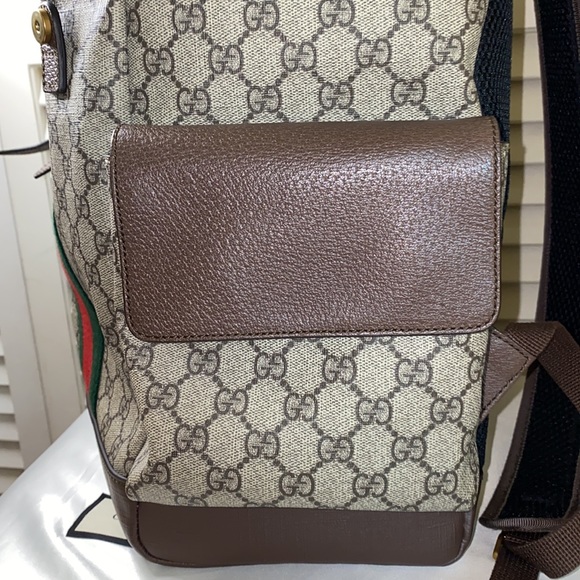 GUCCI Ophidia GG Medium Backpackβ¦π - Picture 3 of 16